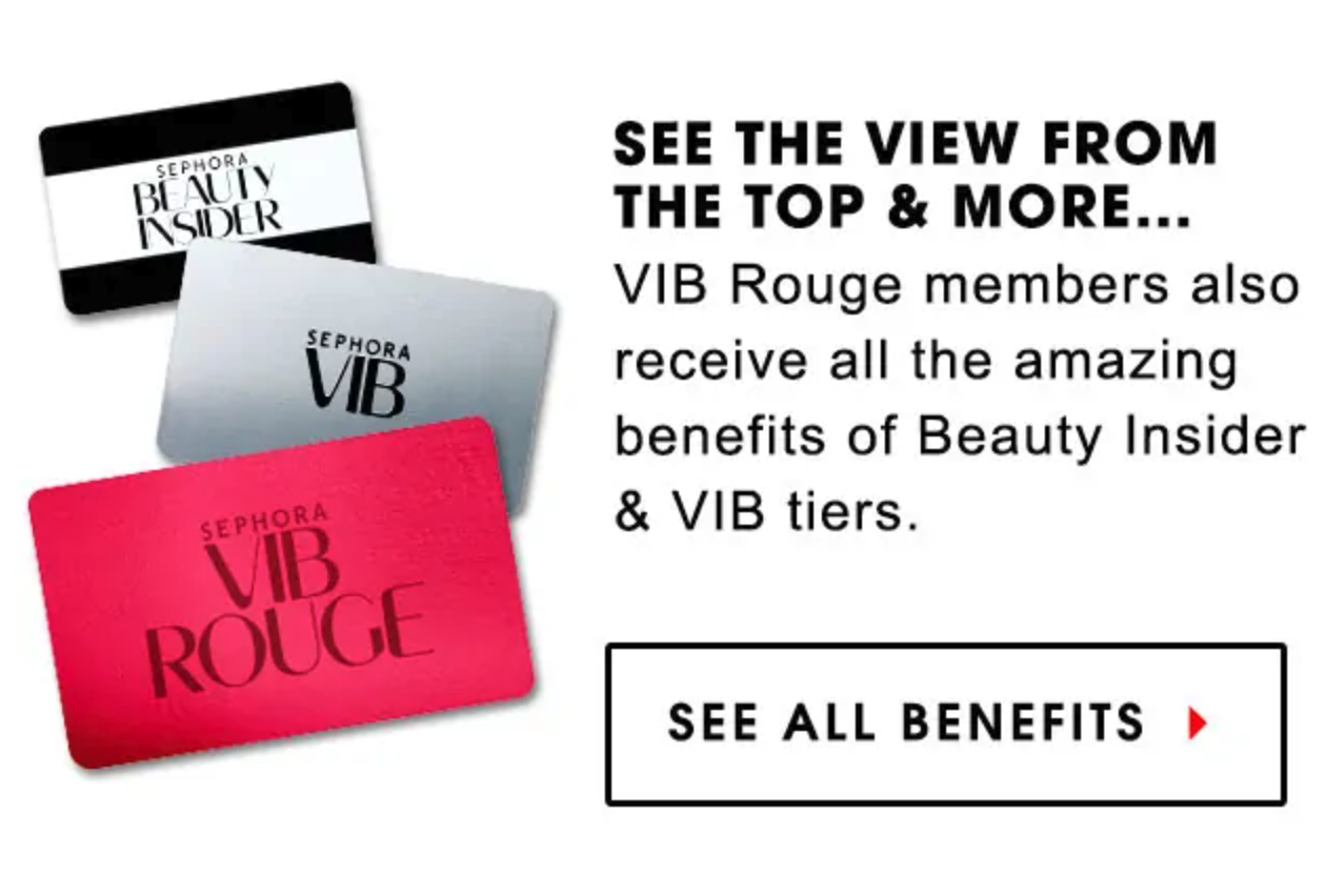 Sephora loyalty program